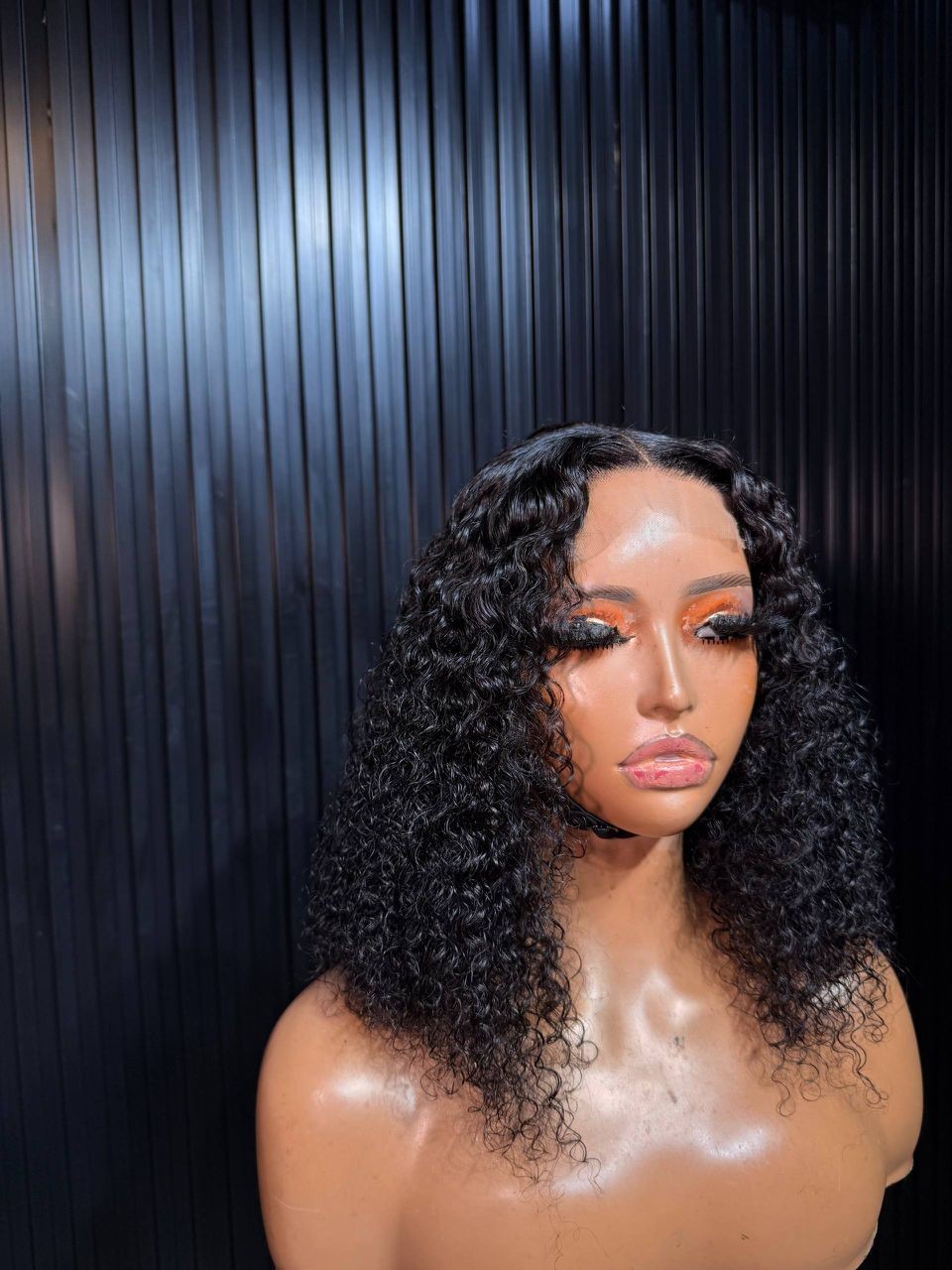 Jerry curls 14" with 4by4 closure