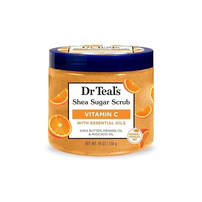 Dr Teal's Shea Sugar Scrub 538g Citrus