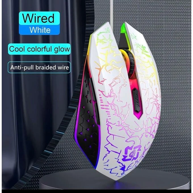 Gaming mouse with optical sensor light&4 buttons X600