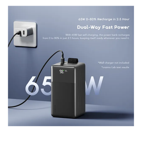 oraimo PowerJet 501 50000mAh 85W Fast Charging Power Banks