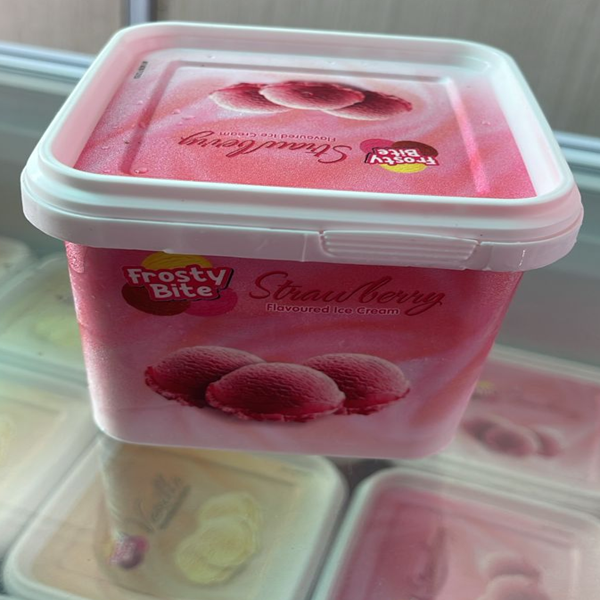 Frosty Bite Ice Cream (Vanilla, Strawberry, Chocolate)