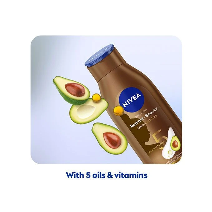 NIVEA Radiant & Beauty Advanced Care Body Lotion For Women - 400ml - Pack Of 2