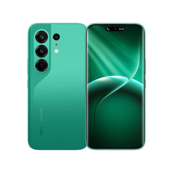 Tecno Camon 50 Pro - 6.78" (8+8GB RAM, 256GB ROM) Android 16 (50/50/8)MP + 32MP Selfie - 4G LTE - 6150mAh - Dual Sim - Malachite Green