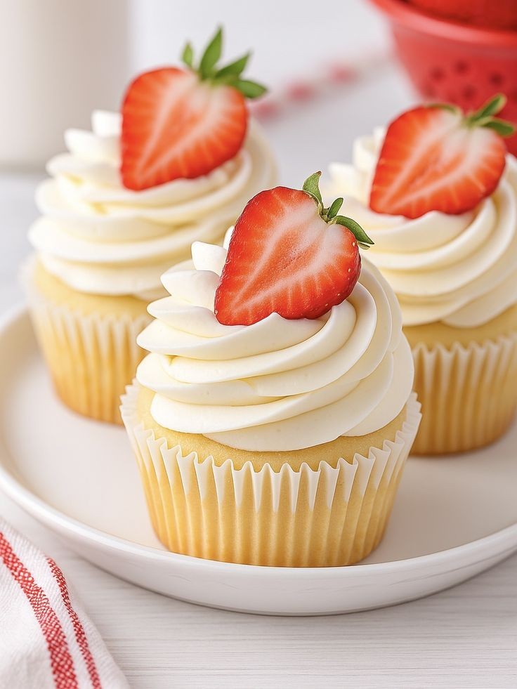 Cupcakes with icing