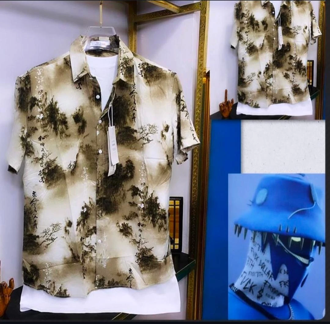 Ink-Wash Landscape quality Shirt