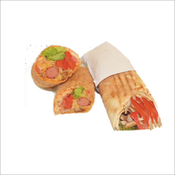 Shawarma with sausage