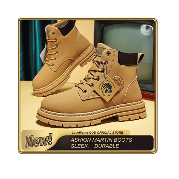 ASHION Martin Boots: Sleek, Durable, And Stylish Footwear For Every Occasion!